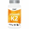TNT Vitamin K2 (MK-7) Hilft Bei Aufnahme Und Verarbeitung Von Calcium Für Stärkere Knochen 90 Kapseln Ohne Geschmack
