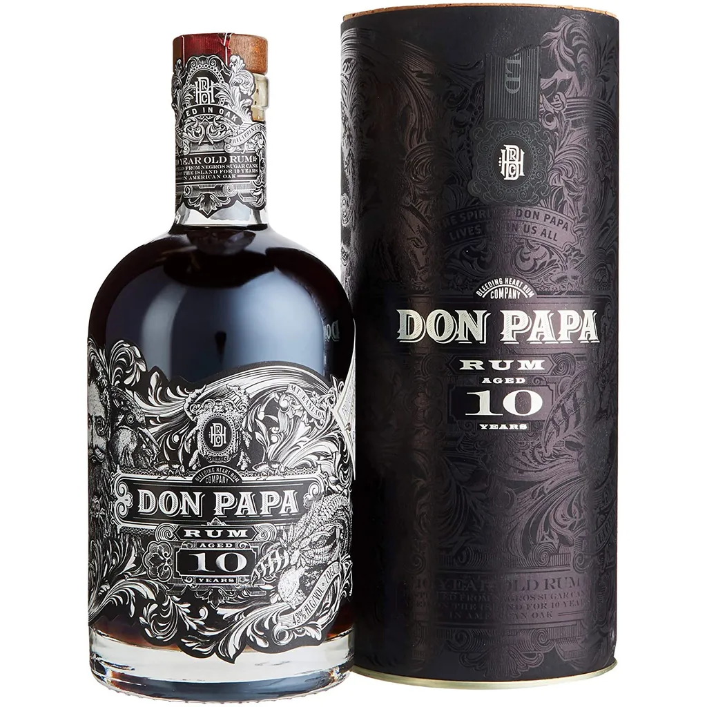 Bleeding Heart Rum Don Papa Rum 10 Jahre | 43 % Vol | 0,7 L 8 Bleeding Heart Rum Don Papa Rum 10 Jahre | 43 % Vol | 0,7 L – Bild 8