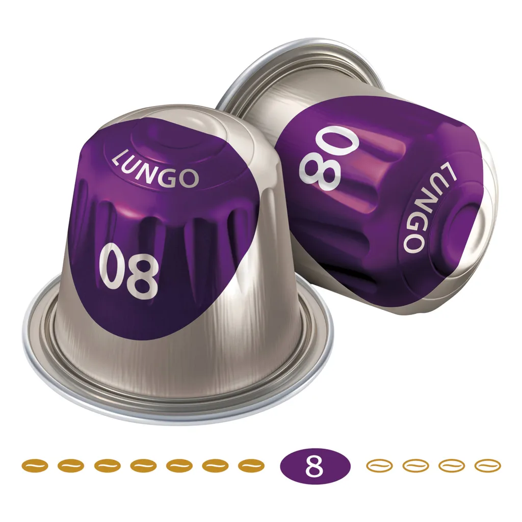 JACOBS Kapseln Lungo Intenso 5 X 40 Nespresso®* Kompatible Kaffeekapseln 8 JACOBS Kapseln Lungo Intenso 5 X 40 Nespresso®* Kompatible Kaffeekapseln – Bild 8