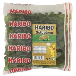 Haribo Goldbären Apfel (1kg Beutel Gummibärchen Grün) Sortenrein -Essen Verkäufe efeb1b7ff5411cf5192af7e67d9ea1b1