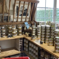 COUSTELOUS SARL, 90 Avenue Mgr De Langle, 11400 Castelnaudary, Frankreich Le Coustelous Foie Gras De Canard Entenstopfleber Am Stück Im Einmachglas, Gewicht:100 Gramm -Essen Verkäufe f03e3d168eff7ae34a7a6dc088843ba6