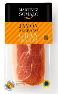 Hijo De Jose Martinez Somalo, S.L Serranoschinken Gran Reserva 100 Gr. Geschnitten - Jamon Serrano - Spanien