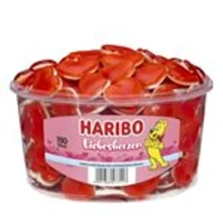 Haribo Liebesherzen Süße Fruchtgummi Herzen Mit Schaumzucker 1200g