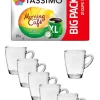 James Premium® Tassimo Kapseln Morning Café Filter XL + Gläserset Coffee 6 Stück Cc 310