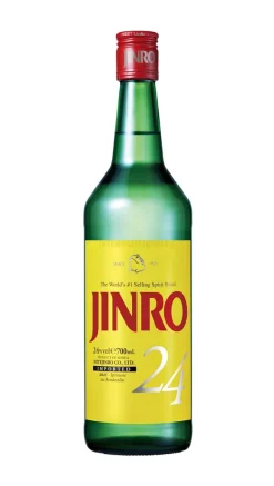 Mixcompany Jinro Soju Koreanische Sprituose Aus Reisdestillat 0,7l 700ml (24% Vol) -[Enthält Sulfite]