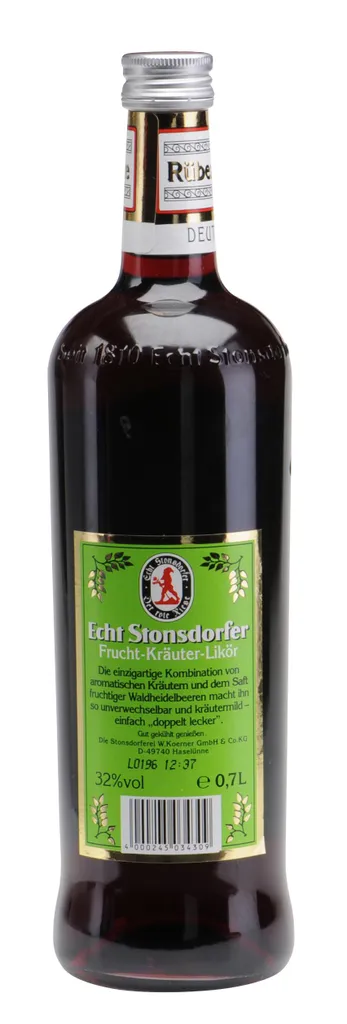 Berentzen Gruppe Echt Stonsdorfer 0,7l Alc. 32 Vol.-%, Frucht-Kräuter-Likör 3 Berentzen Gruppe Echt Stonsdorfer 0,7l Alc. 32 Vol.-%, Frucht-Kräuter-Likör – Bild 3