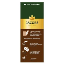 JACOBS Espresso Löslicher Kaffee 12er Pack - 12 X 25 Sticks -Essen Verkäufe f27c6f28ec73822b3615311343e31ac4