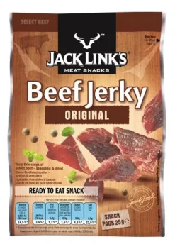 LSI – Germany GmbH Jack Links Beef Jerky Original 100 Prozent Lean Beef Snack 25g -Essen Verkäufe f2ab62d33cec5a142ec0f95580bc6fba