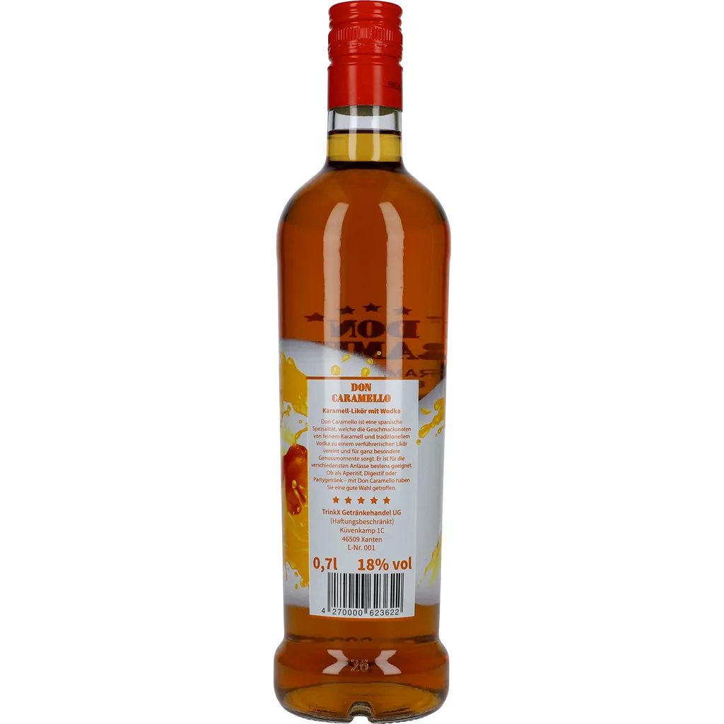 Don Caramello - Karamell Likör 0,7 L 7 Don Caramello - Karamell Likör 0,7 L – Bild 7