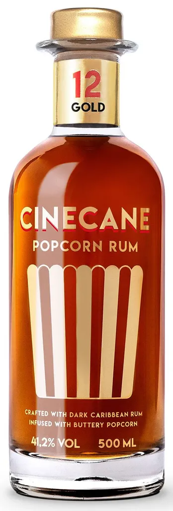 Cinecane Popcorn Rum Gold 0,5 L 5 Cinecane Popcorn Rum Gold 0,5 L – Bild 5
