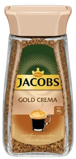 JACOBS GOLD Crema, Löslicher Kaffee, 200 G GL