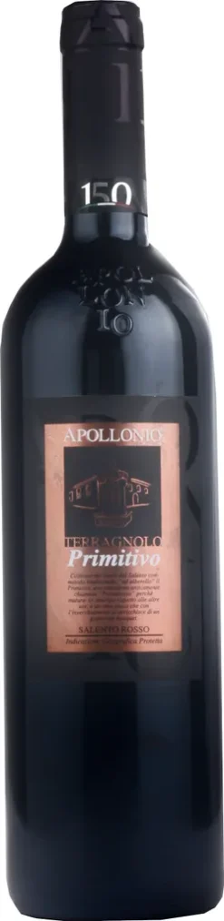 Apollonio Terragnolo Primitivo Salento Rosso 15% 0,75L (I)