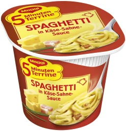 Maggi 5 Minuten Terrine Spaghetti In Cremiger Käse Sahne Sauce 62g -Essen Verkäufe f9c0f2f5ffc37d3d163847536b4e0ac0
