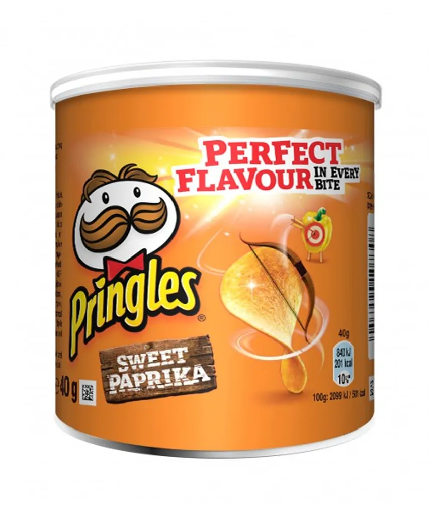 Kellogg Pringles Sweet Paprika Stapelchips Mit Süß Würzigem Geschmack 40g 3 Kellogg Pringles Sweet Paprika Stapelchips Mit Süß Würzigem Geschmack 40g – Bild 3