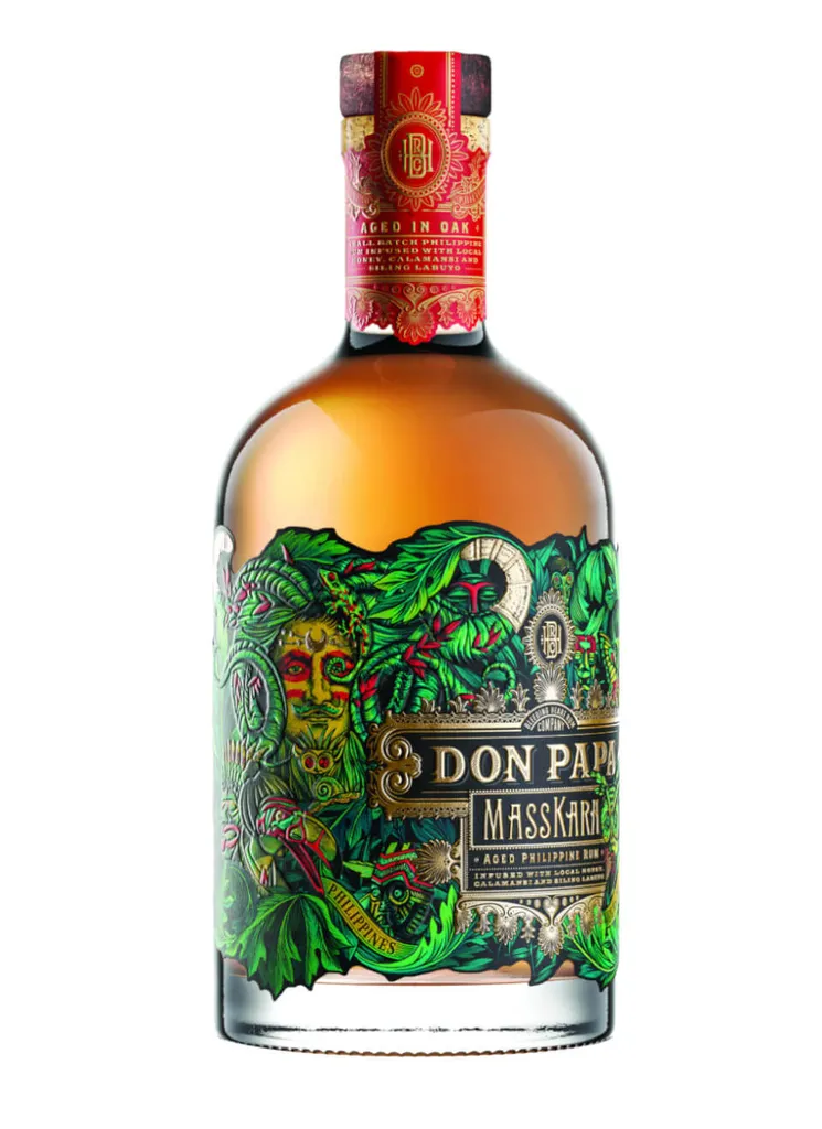 Don Papa Rum Masskara 0,7L (40% Vol.) 4 Don Papa Rum Masskara 0,7L (40% Vol.) – Bild 4