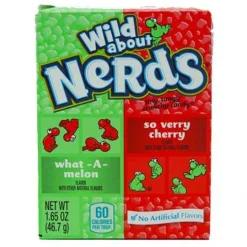 Aktuell Vertriebs-GmbH Wonka Nerds Watermelon Und Wild Cherry Kleine Hartkaramellen 46g