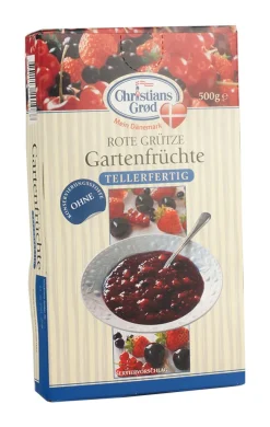 Christians Grod Dänische Rote Grütze Gartenfrüchte 500g